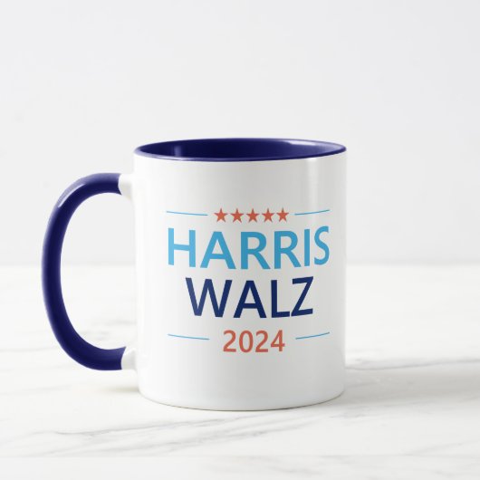 ハリス・ウォルツ 2024 大統領 マグカップ (左)