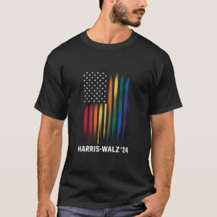 ハリス ウォルツ 2024 選挙 カマラ ティム ウォルツ LGBT Tシャツ