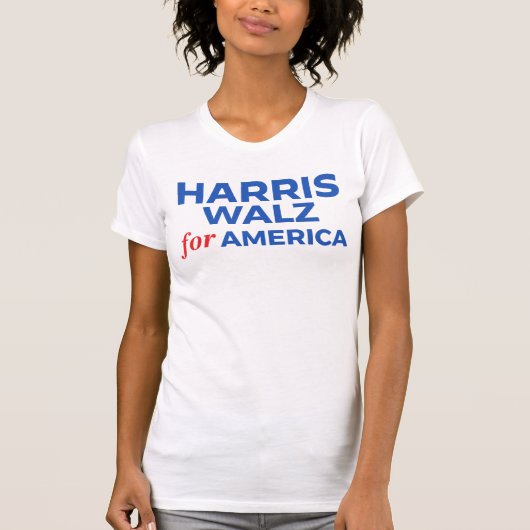 ハリス・ウォルツfor America Tシャツ (正面)
