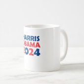 ハリス・オバマ2024 コーヒーマグカップ (正面右)