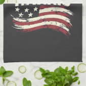 ハリス・カマラハリス陸軍選挙退役軍人 キッチンタオル (折り畳み)