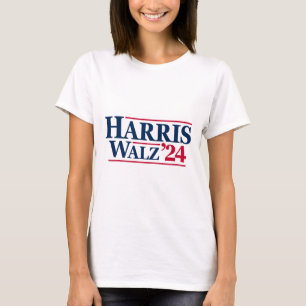 ハリス・ティム・ウォルズ 2024 24 大統領にハリス・ティム・ウォルズ For Presiden Tシャツ