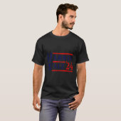 ハリス・ティム・ウォルツ 2024年選挙 民主党 Tシャツ (正面フル)