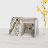 「ハリス・ハウス・セラー」快気祝いカード カード (黄色い花)