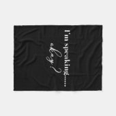 ハリス フリースブランケット (正面(横))