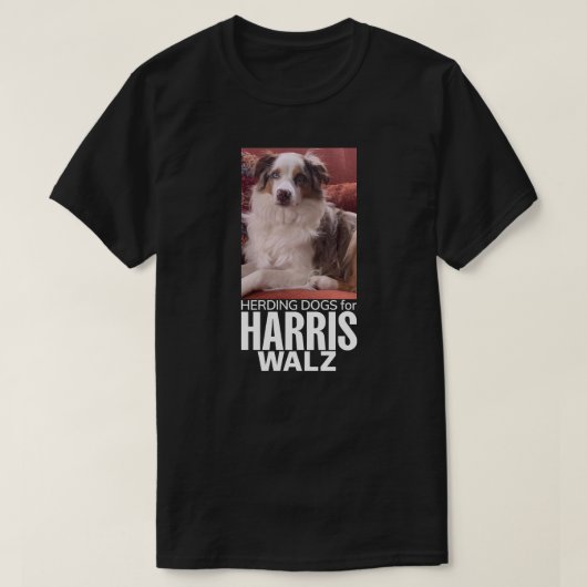 ハリス/ワルツの飼育犬 Tシャツ (デザイン正面)