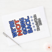 ハリス・ワルツは戻らない 長方形シール (封筒)