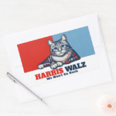 ハリス・ワルツ作戦 長方形シール (封筒)