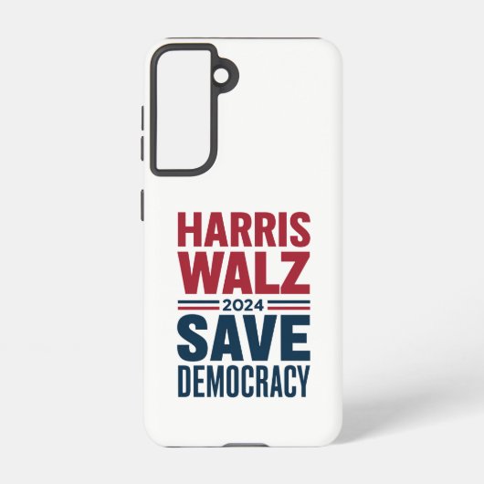 ハリス・ワルツ救民主主義 SAMSUNG GALAXYケース (裏面)