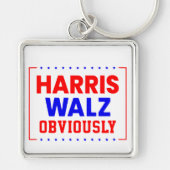 ハリス・ワルツ明らかにカマラハリス大統領 キーホルダー (正面)