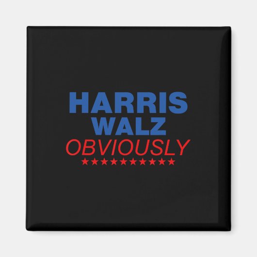 ハリス・ワルツ明らかに2024バルツへワルツ マグネット (正面)