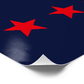 ハリス・ワルツ氏当選2024年3月 ポスター (コーナー)