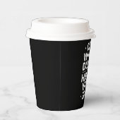 ハリス・ワルツ民主党ポリティックのためのホワイトオールドダデス 紙コップ (右)