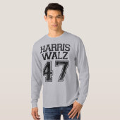 ハリス・ワルツ第47代大統領ヴィンテージ Tシャツ (正面フル)