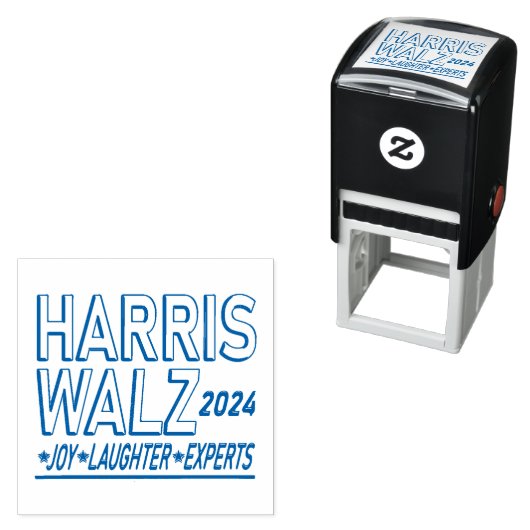 ハリス・ワルツ2024年大統領の選挙 セルフインキングスタンプ (インサイチュ)