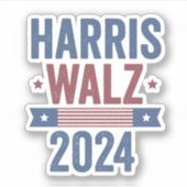 ハリス・ワルツ2024年選挙カマラティムワルツアメリカ シール (正面)