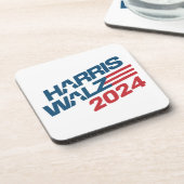 ハリス・ワルツ2024年選挙 コースター (左側)