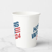 ハリス・ワルツ2024年選挙 紙コップ (右)