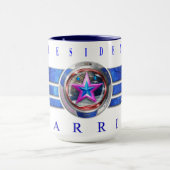 ハリス・ワルツ・ウィング・メダリオン大統領 マグカップ (中央)