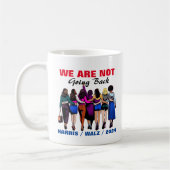 ハリス・ワルツ・マダム大統領には戻らない コーヒーマグカップ (左)