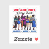 ハリス・ワルツ・マダム大統領には戻らない シール (シート)