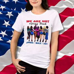 ハリス・ワルツ・マダム大統領には戻らない トライブレンドTシャツ