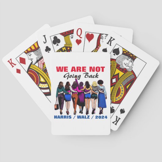 ハリス・ワルツ・マダム大統領には戻らない トランプ (裏面)