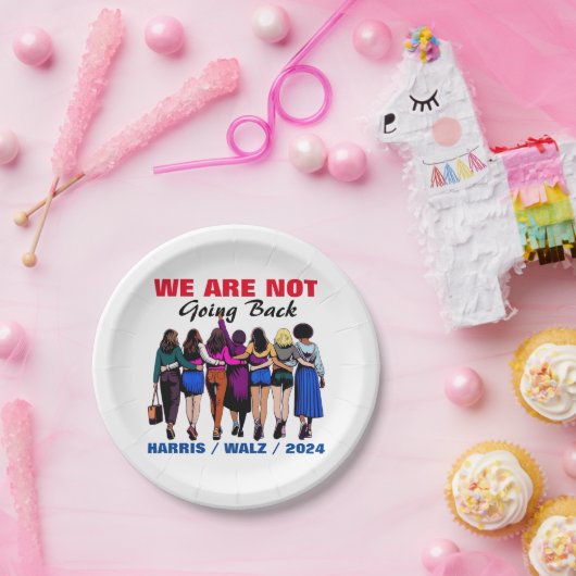 ハリス・ワルツ・マダム大統領には戻らない ペーパープレート (パーティー)