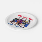 ハリス・ワルツ・マダム大統領には戻らない ペーパープレート (アングル)