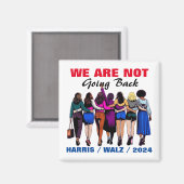 ハリス・ワルツ・マダム大統領には戻らない マグネット (正面/裏面)