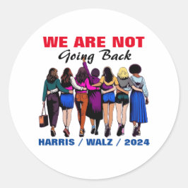 ハリス・ワルツ・マダム大統領には戻らない ラウンドシール