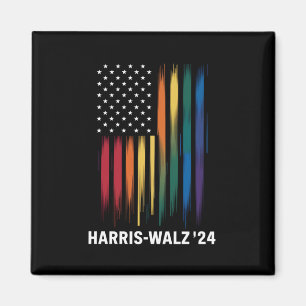 ハリス・ワルツ 2024年選挙 カマラ ティム・ワルツ LGBT マグネット