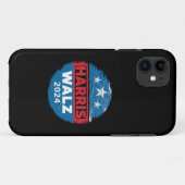 ハリス・ワルツ 2024年選挙 カマラ・ハリス ティム・ワルツ Case-Mate iPhoneケース (裏面(横))