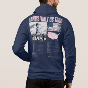 ハリス・ワルツUS Tour Kamalaが就任式で勝利 パーカ