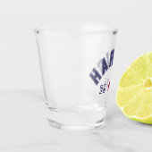 ハリス 2024 アスレチック ワード アート ショットグラス (左)