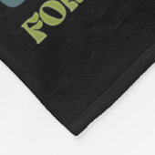 ハリスWワルツ2024レトロボホヴィンテージグルーヴィーフロー フリースブランケット (角)