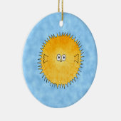 ハリセンボン セラミックオーナメント (右)