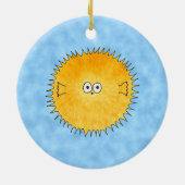 ハリセンボン セラミックオーナメント (裏面)