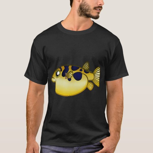 ハリセンボン (膨らんだ) Tシャツ (正面)