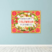 ハリソンのコロンビアパーミリー1854 キャンバスプリント (インサイチュ (ウッドフロア))