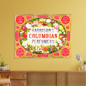 ハリソンのコロンビアパーミリー1854 キャンバスプリント (インサイチュ (リビング))