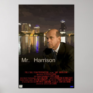 ハリソン氏 ポスター
