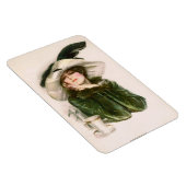 ハリソン・フィッシャーの「満足」マグネット マグネット (右側)