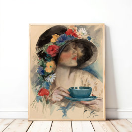 ハリソン・フィッシャー・アフタヌーンティー ポスター