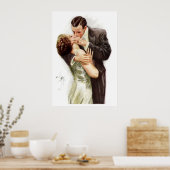 ハリソン・フィッシャー:キス ポスター (キッチン)