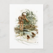 ハリソン・フィッシャー・ソング・オブ・ヒアワタレッドインディアン・オッターズ ポストカード (正面)