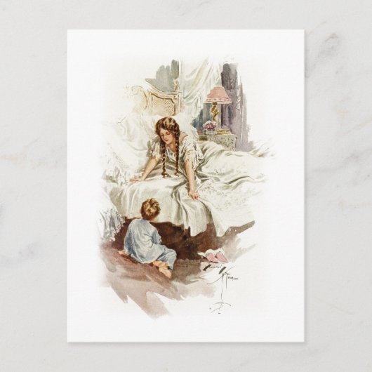 ハリソン・フィッシャー・ハートは本当に私の母を望む ポストカード (正面)