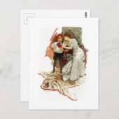 ハリソン・フィッシャー・ハート達は、これが私の年齢の本であることを望む ポストカード (正面/裏面)