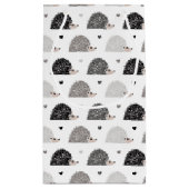 ハリネズミおよびハート スモールペーパーバッグ (裏面)