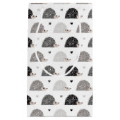 ハリネズミおよびハート スモールペーパーバッグ (正面)